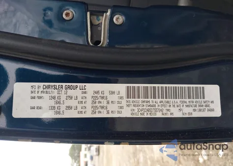 2013 Dodge Journey American Value Pkg from USA, damaged, VIN 3C4PDCAB5DT557242